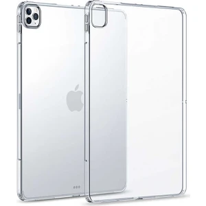 Nezih Case Apple iPad 12.9 Pro 2020 Süper Silikon Kılıf Şeffaf + Nano Ekran Koruyucu Şeffaf