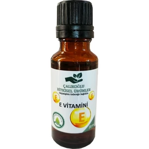 Çalıkoğlu Bitkisel Ürünler E Vitamini (Siyah Damlalıklı) 20 ml