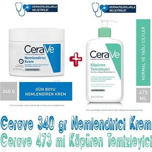 Nemlendiren Krem 340 gr + Köpüren Temizleyici 473 ml