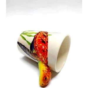 Kaplumbağa Tasarım Kupa Bardak