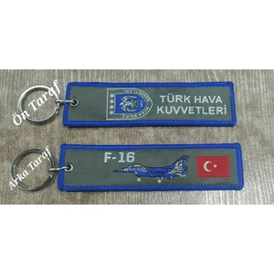 Seyhan Askeri Malzeme Hava Kuvvetleri Nano Örme Anahtarlık - Kumaş Anahtarlık