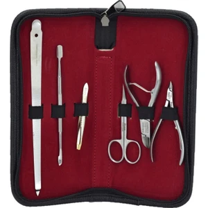 Katze Solingen Manikür Seti Çantalı Tam Profesyonel Bileyli