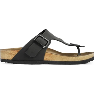 LUKE Kadın Terlik Siyah Nubuk