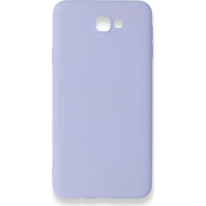 Samsung Galaxy J7 Prime Kılıf Silikon Içi Kadife Nano - Lila