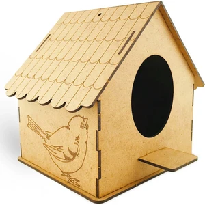 Iş Teknik 3D Ahşap Maket Kuş Evi