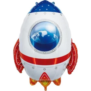Roket Uzay Mekiği Folyo Balon