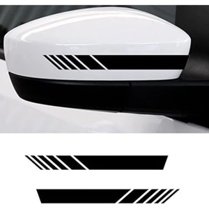 Ayna Şerit Sticker Yapıştırma | Araç Ayna Sticker 2 Adet 20X3 cm