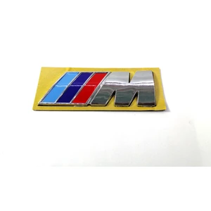 BMW M Nikel Bagaj Yazısı (88mm-31mm)