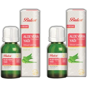 Aloe Vera (Sarı Sabır) Yağı Maserasyon 20 ml 2 'li
