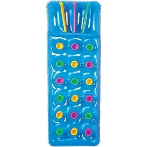 43014 Dik Yastıklı Bardaklı Şişme Deniz Yatağı 188X71 cm