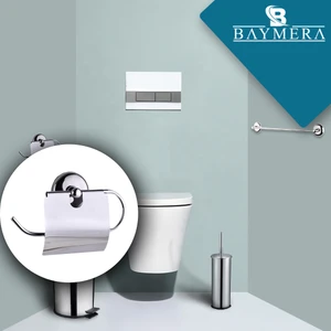 Kapaklı Tuvalet Kağıtlığı