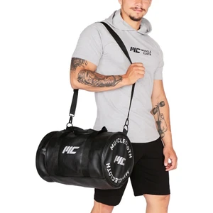 Deri Silindir Çanta Siyah 24 L