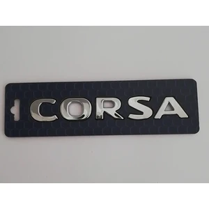 Özdemir Aksesuar Opel Corsa Arka Bagaj Yazısı KROMAJ8696248045976