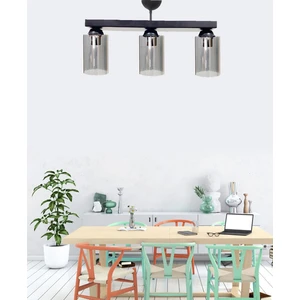 Dora Füme Glass Dizilone 3,yemek Odası Avize, Cam Avize