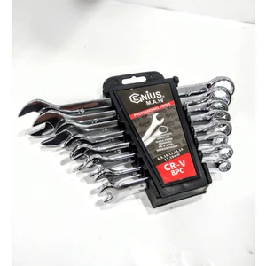 Öztürk Genius 8 Parça Kombine Düz Yıldız Anahtar Takımı 8X19 mm