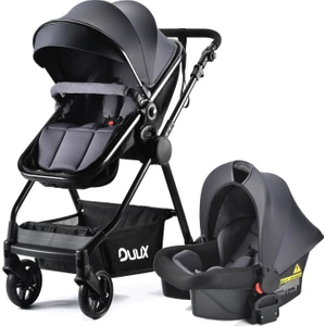 Apex Travel Sistem Bebek Arabası Siyah Antrasit