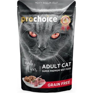 Pro Choice Prochoice Tahılsız Kuzu ve Ciğerli Yetişkin Kedi Konservesi 85 gr