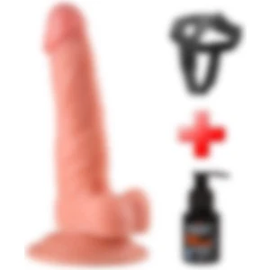 Odins Shop 19,5 Cm Belden Bağlamalı Vantuzlu Dildo Penis