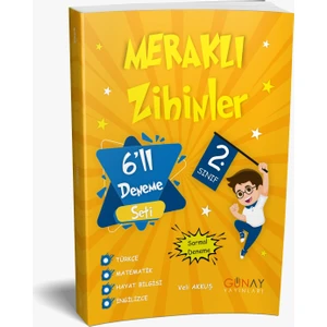 Günay Yayınları Gün&Ay Yayınları 2. Sınıf Meraklı Zihinler Etkinlikli Tüm Dersler Soru Bankası