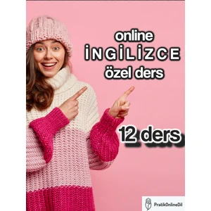 Birebir Online İngilizce Özel Ders Paketi (12 Ders)