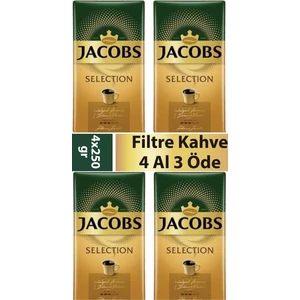 Selection Filtre Kahve 4X250 gr Vakum Paket