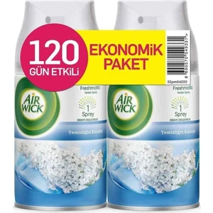Air Wick Oda Parfümü Cool Lınen Temizliğin Esintisi 250 ml 2'li