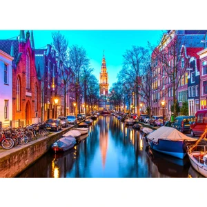 Güven Serigrafi Amsterdam 1000 Parça Ahşap Puzzle Yapboz