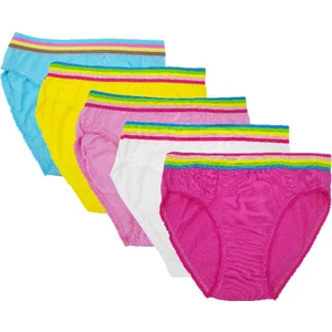 12'li Paket Tutku 0503 Beli Bantlı Bayan Bikini Külot