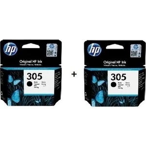 Hp 305 Siyah 2 Li Set Kartuş