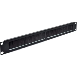 1/2u 10'' Kablo Düzenleme Paneli Fırçalı, Patchcord Girişine Uygun