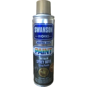Swanson Works Metalik Sprey Boya Gümüş 400 ml