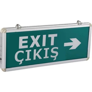 Sağ Yön Ledli Acil Çıkış Levhası Şarjlı CT-9166