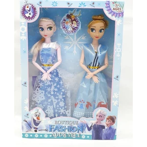 Can Ali Toys Frozen Anna  Elsa 30 cm Figür Set - 1017B