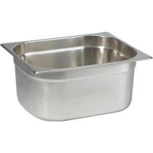 Natsan-Paslanmaz Çelik Gastronom/Gastronorm Küvet Gn 1/2-150 (32,5 x 26,5 x 15 Cm)