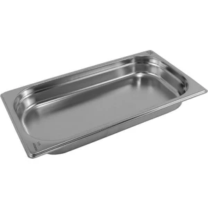 Natsan-Paslanmaz Çelik Gastronom Küvet Gn 1/3-20 (32,5 x 17,6 x 2 Cm)