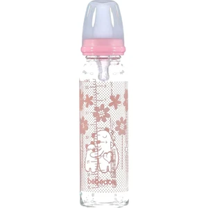 41302 Isıya Dayanıklı Cam Biberon 240 ml - Pembe