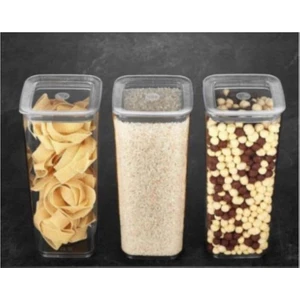 Vip Ahmet Sude Kare Saklama Kabı Seti 3 x 1700 ml. VP-265