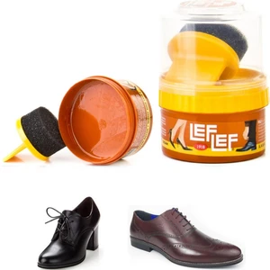 Nuri Leflef Pratik Cilalı Krem Ayakkabı Bakım Boyası 50 ml