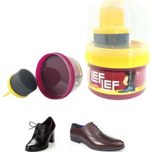 Nuri Leflef Pratik Cilalı Krem Ayakkabı Bakım Boyası 50 ml