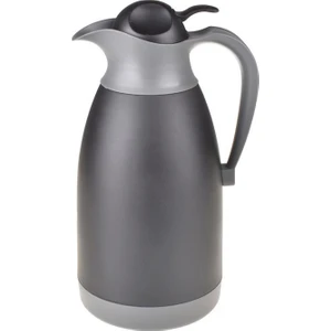 Bambum Taşev Aspira Çelik Termos 2 Litre Siyah T3050