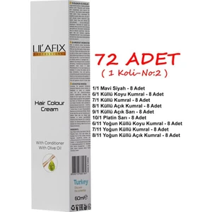 Tüp Saç Boyası Karışık Koli (No:2)