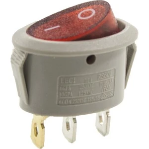 RS601 Oval Işıklı On/off Anahtar 3 Pin IC-134B