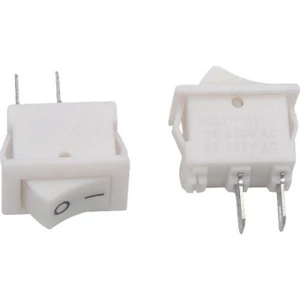 KCD11 Mini On-Off Anahtar - Beyaz