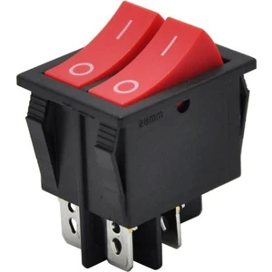 Kcd6 Ikili Işıksız Kırmızı On-Off Anahtar IC-103