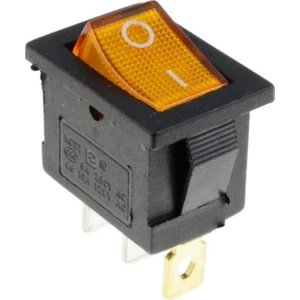 Kcd1-1 Sarı Işıklı On/off Anahtar 3 Pin IC-118