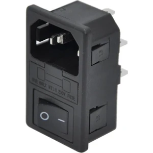 Kulaksız Erkek Power Soketi - Işıksız Anahtarlı IC-214A