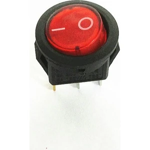 KCD11 Işıklı On-Off Anahtar 3 Pin