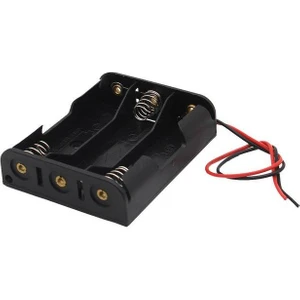 18650 3'lü Pil Yuvası