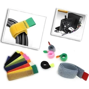 Kablo Düzenleyici Cırt Bant 6 Adet