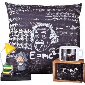 Einstein Temalı Lamba Einstein Kutulu Kupa Einstein Büyük Yastık